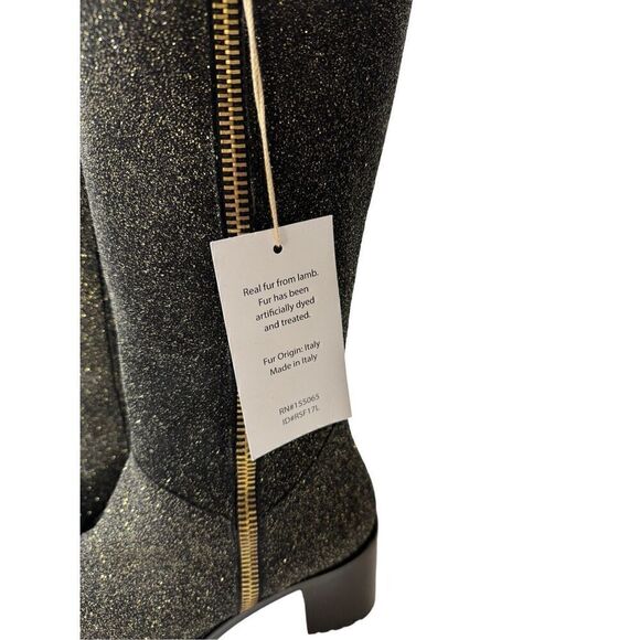 Ross & Snow Rossina Gold Flecked Boots - Picture 5 of 9